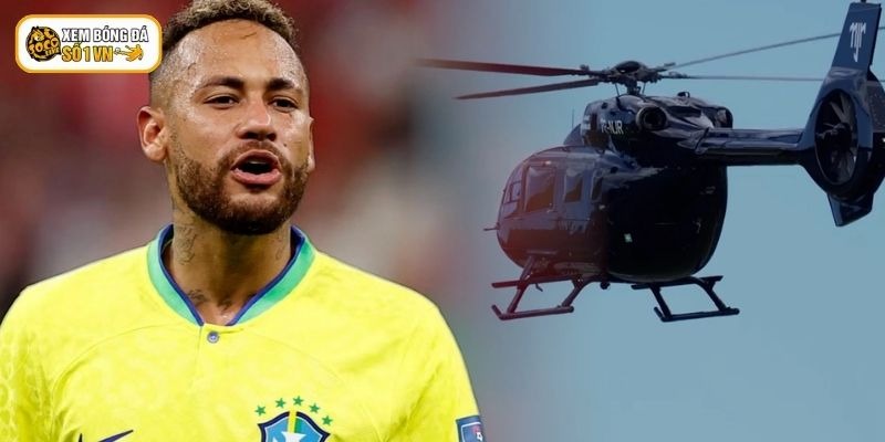 Cuộc Sống Xa Hoa Của Neymar - Điều Bất Cứ Ai Cũng Mơ Ước 3 Neymar thể hiện sự xa hoa của mình thông qua việc di chuyển bằng trực thăng