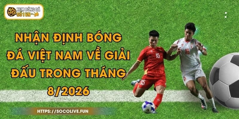 Nhận Định Bóng Đá Việt Nam Về Giải Đấu Trong Tháng 8/2026
